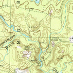 United States Geological Survey Wesley, ME (1990, 24000-Scale) digital map