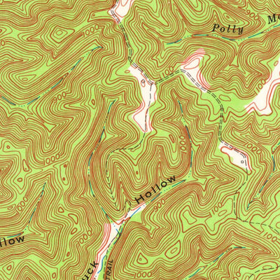 United States Geological Survey Wesleyville, KY (1962, 24000-Scale) digital map