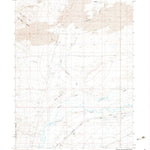United States Geological Survey Weso, NV (1983, 24000-Scale) digital map