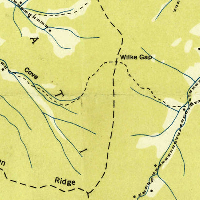 United States Geological Survey Wesser, NC (1936, 24000-Scale) digital map