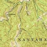 United States Geological Survey Wesser, NC (1940, 24000-Scale) digital map