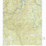 United States Geological Survey Wesser, NC (1961, 24000-Scale) digital map