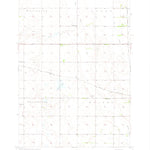 United States Geological Survey Wessington NE, SD (1950, 24000-Scale) digital map