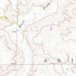 United States Geological Survey Wessington Springs SW, SD (1973, 24000-Scale) digital map