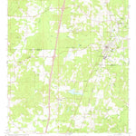 United States Geological Survey Wesson, MS (1972, 24000-Scale) digital map