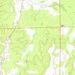United States Geological Survey Wesson, MS (1972, 24000-Scale) digital map