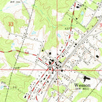 United States Geological Survey Wesson, MS (1972, 24000-Scale) digital map
