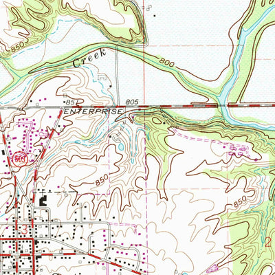 United States Geological Survey West Alexandria, OH (1961, 24000-Scale) digital map