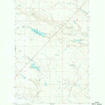 United States Geological Survey West Alkali Reservoir, MT (1965, 24000-Scale) digital map
