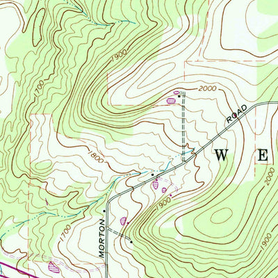 United States Geological Survey West Almond, NY (1964, 24000-Scale) digital map