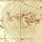 United States Geological Survey West Alpine Butte, CA (1930, 24000-Scale) digital map