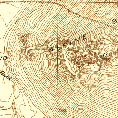 United States Geological Survey West Alpine Butte, CA (1930, 24000-Scale) digital map