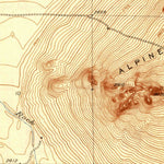 United States Geological Survey West Alpine Butte, CA (1933, 24000-Scale) digital map