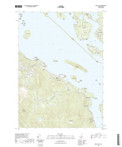 United States Geological Survey West Alton, NH (2021, 24000-Scale) digital map