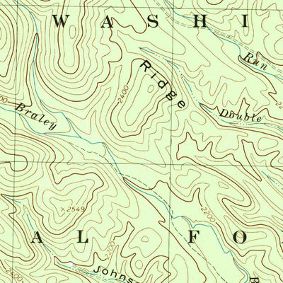 United States Geological Survey West Augusta, VA (1999, 24000-Scale) digital map