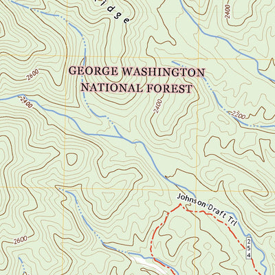 United States Geological Survey West Augusta, VA (2022, 24000-Scale) digital map