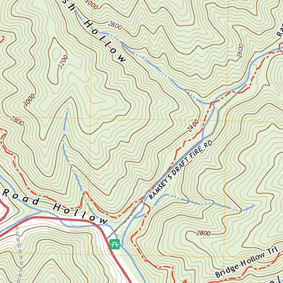 United States Geological Survey West Augusta, VA (2022, 24000-Scale) digital map