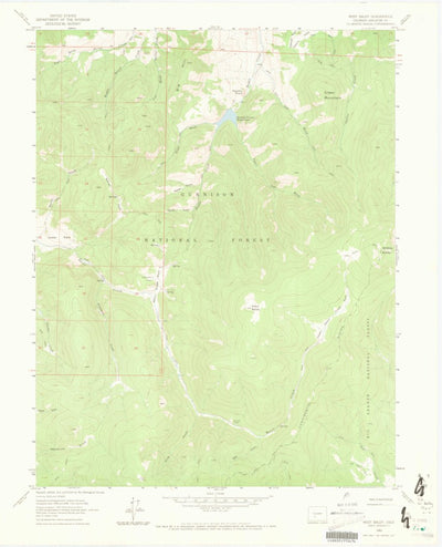 United States Geological Survey West Baldy, CO (1962, 24000-Scale) digital map