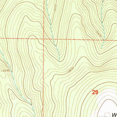 United States Geological Survey West Baldy, CO (2001, 24000-Scale) digital map