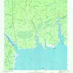 United States Geological Survey West Bay, FL (1943, 24000-Scale) digital map