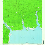 United States Geological Survey West Bay, FL (1944, 24000-Scale) digital map