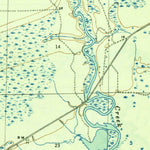 United States Geological Survey West Bay, FL (1944, 31680-Scale) digital map