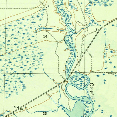 United States Geological Survey West Bay, FL (1944, 31680-Scale) digital map