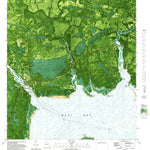 United States Geological Survey West Bay, FL (1982, 24000-Scale) digital map