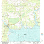 United States Geological Survey West Bay, FL (1994, 24000-Scale) digital map