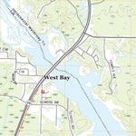 United States Geological Survey West Bay, FL (2021, 24000-Scale) digital map