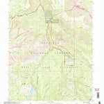 United States Geological Survey West Beckwith Mountain, CO (2001, 24000-Scale) digital map