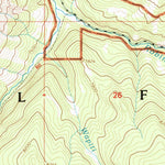United States Geological Survey West Beckwith Mountain, CO (2001, 24000-Scale) digital map