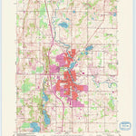 United States Geological Survey West Bend, WI (1959, 24000-Scale) digital map