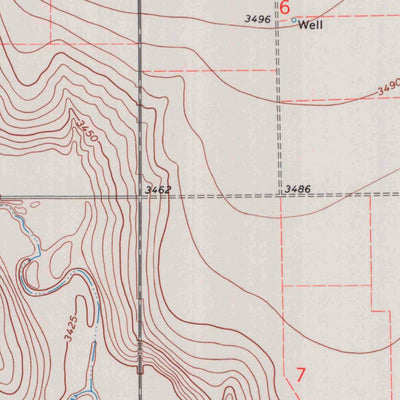 United States Geological Survey West Bethany Church, KS (1968, 24000-Scale) digital map
