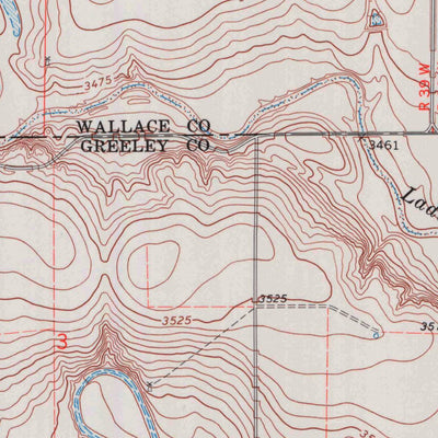United States Geological Survey West Bethany Church, KS (1968, 24000-Scale) digital map