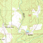 United States Geological Survey West Blocton West, AL (1979, 24000-Scale) digital map