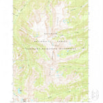 United States Geological Survey West Boulder Plateau, MT (1987, 24000-Scale) digital map