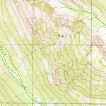 United States Geological Survey West Boulder Plateau, MT (1987, 24000-Scale) digital map