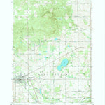 United States Geological Survey West Branch, MI (1965, 24000-Scale) digital map