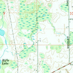 United States Geological Survey West Branch, MI (1965, 24000-Scale) digital map