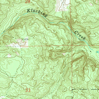 United States Geological Survey West Branch, MI (1965, 24000-Scale) digital map