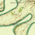 United States Geological Survey West Brownsville, TX (1936, 31680-Scale) digital map