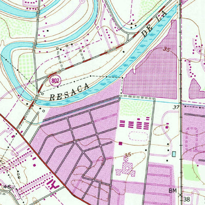 United States Geological Survey West Brownsville, TX (1956, 24000-Scale) digital map