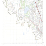 United States Geological Survey West Brownsville, TX (2023, 24000-Scale) digital map