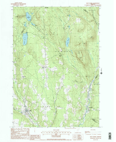 United States Geological Survey West Burke, VT (1988, 24000-Scale) digital map