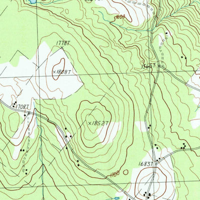 United States Geological Survey West Burke, VT (1988, 24000-Scale) digital map