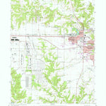 United States Geological Survey West Burlington, IA (1964, 24000-Scale) digital map