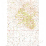 United States Geological Survey West Butte, MT (1986, 24000-Scale) digital map