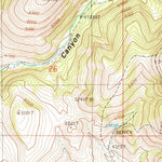 United States Geological Survey West Butte, MT (1986, 24000-Scale) digital map