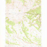 United States Geological Survey West Butte, OR (1967, 24000-Scale) digital map